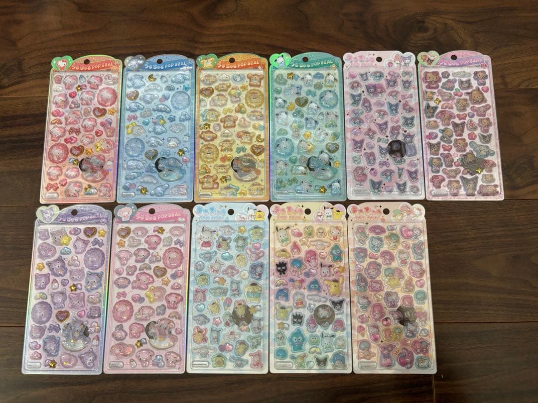 うるちゅるポップシール　サンリオ 【正規品】