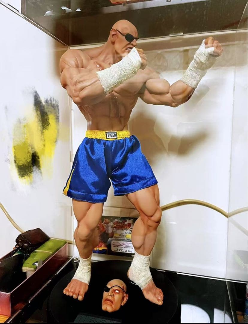 ストリートファイター PCS サガット 1/4 EX版 スタチュー フィギュア Amazon.co.jp: PCS Collectibles ストリートファイター:ザンギエフ 1:4