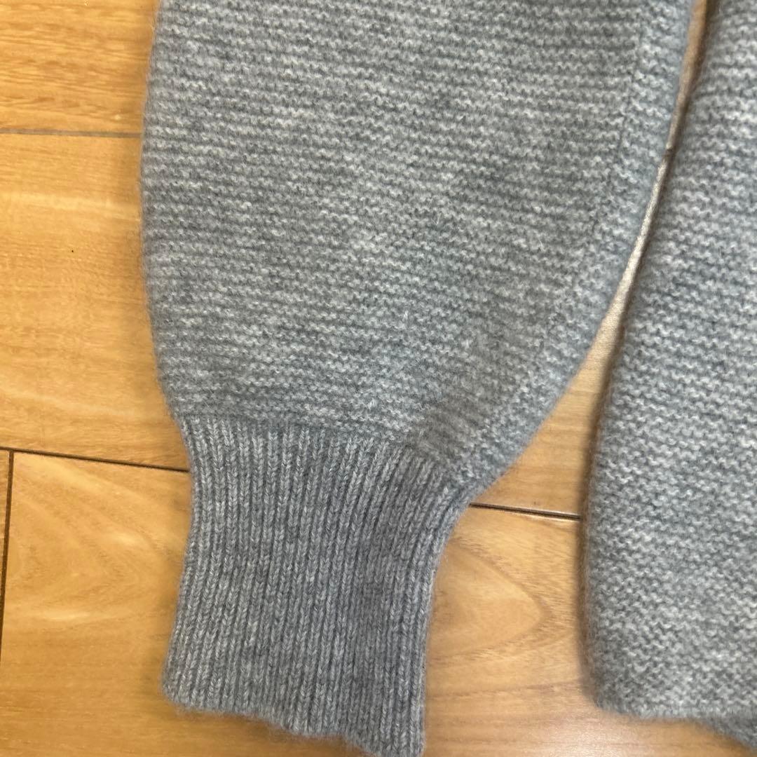 美品 ルーエンローズ LUYUAN ROSE カシミアニット グレー - Luyuan