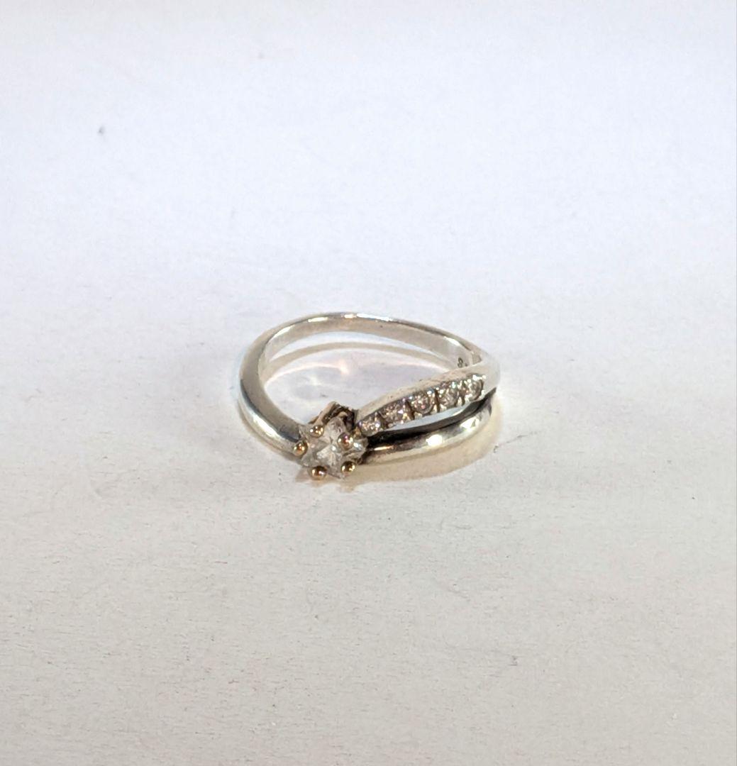 55周年記念限定　スタージュエリー　K18＆シルバー　リング