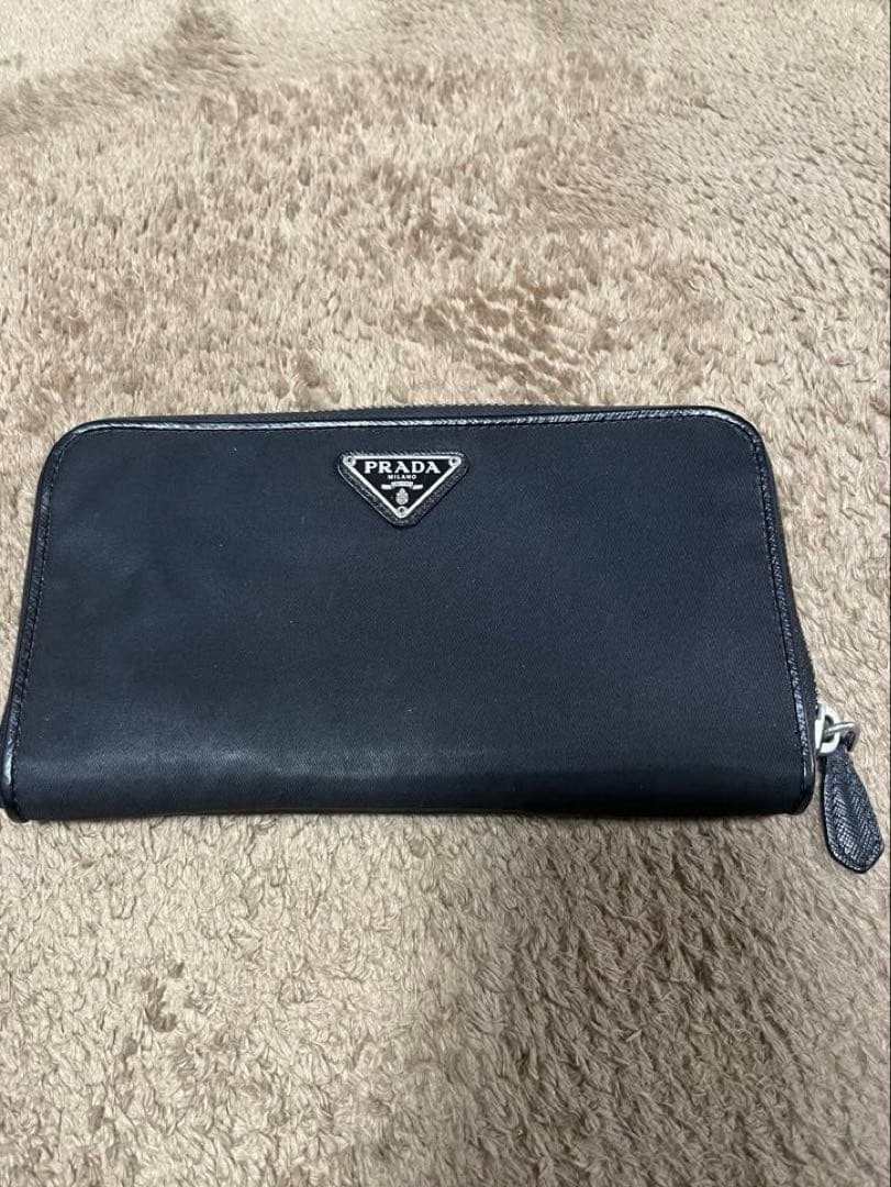 ヤスPRADA 長財布 テッサUTO 黒