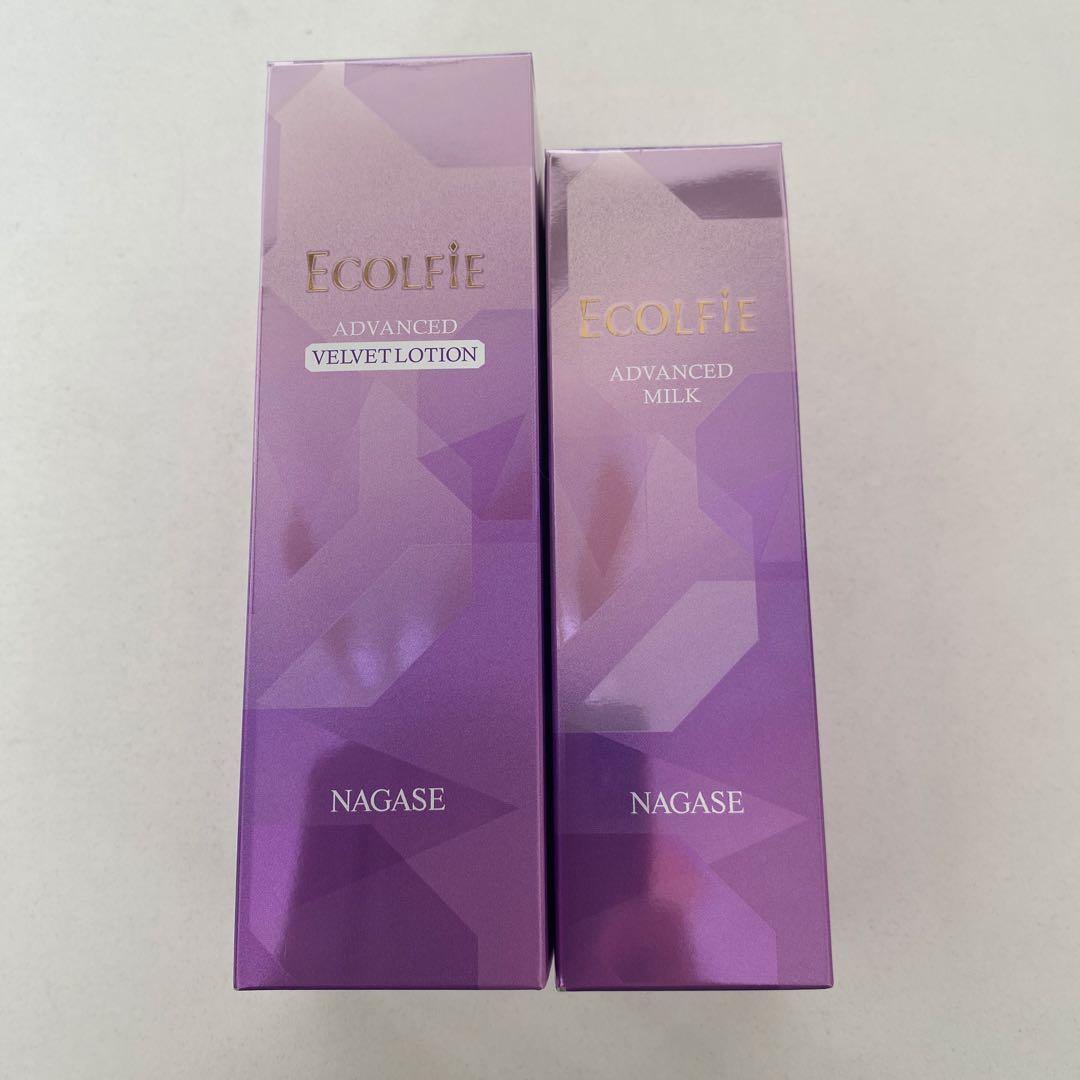 ナガセ　エコルフィー化粧水乳液セット