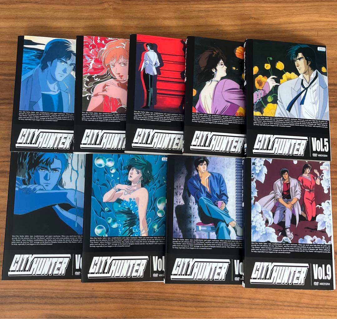 CITY HUNTER シティハンター 1 2 3＋91 DVD 全巻セット - メルカリ