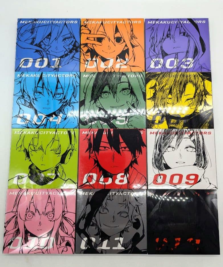 メカクシティアクターズ dvd版 全巻セット 収納box付き - メルカリ