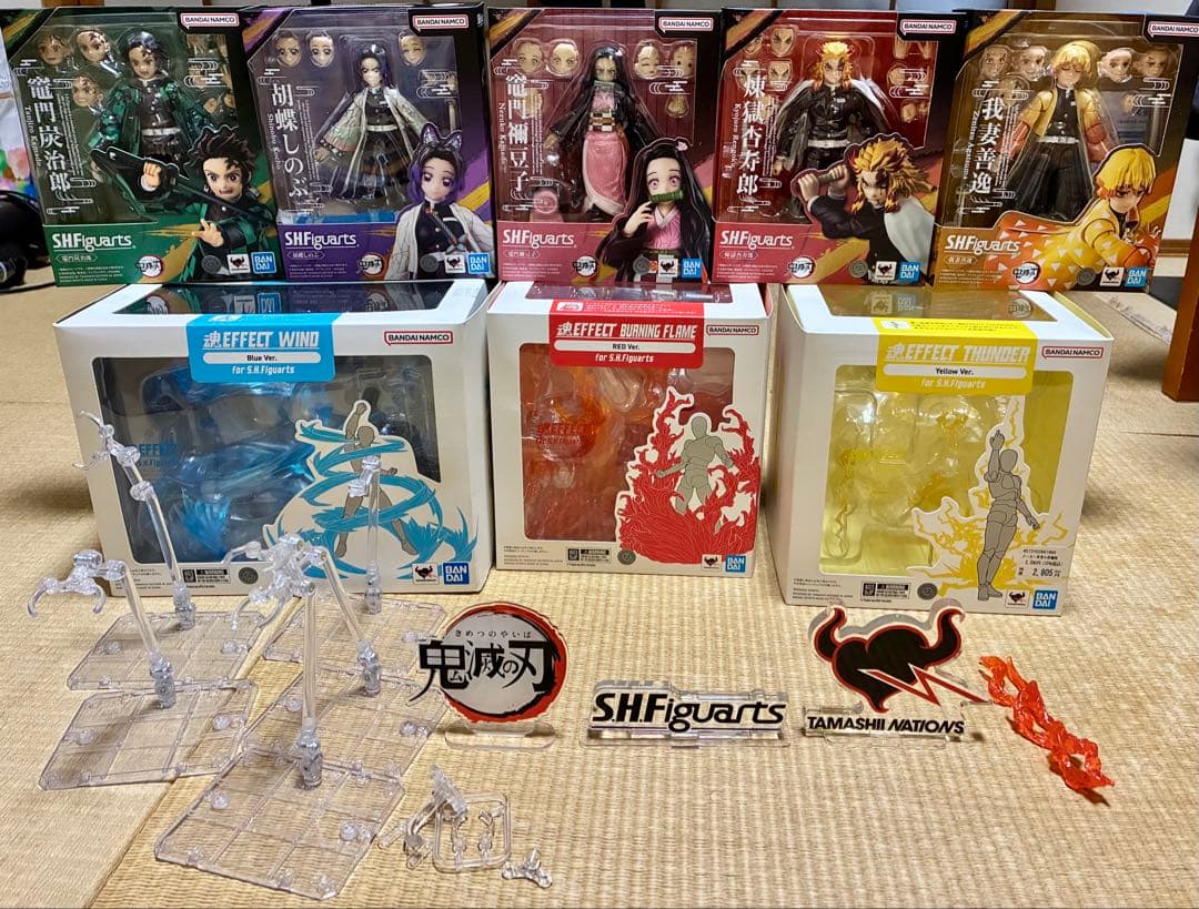 【1/31終了】S.H.Figuarts 鬼滅の刃セット