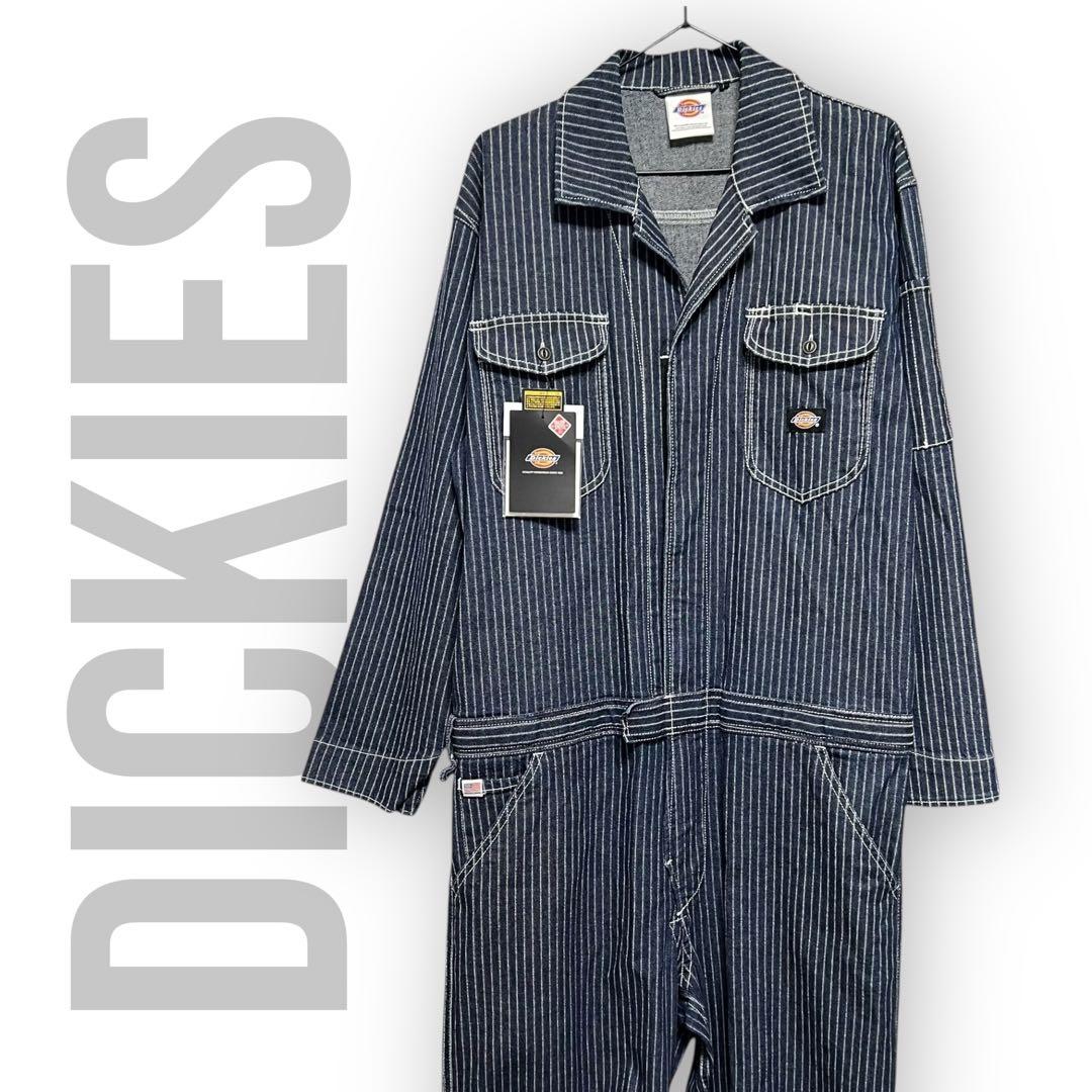Dickies ストライプ 長袖 つなぎ D-696 インディゴ L 未使用 - メルカリ