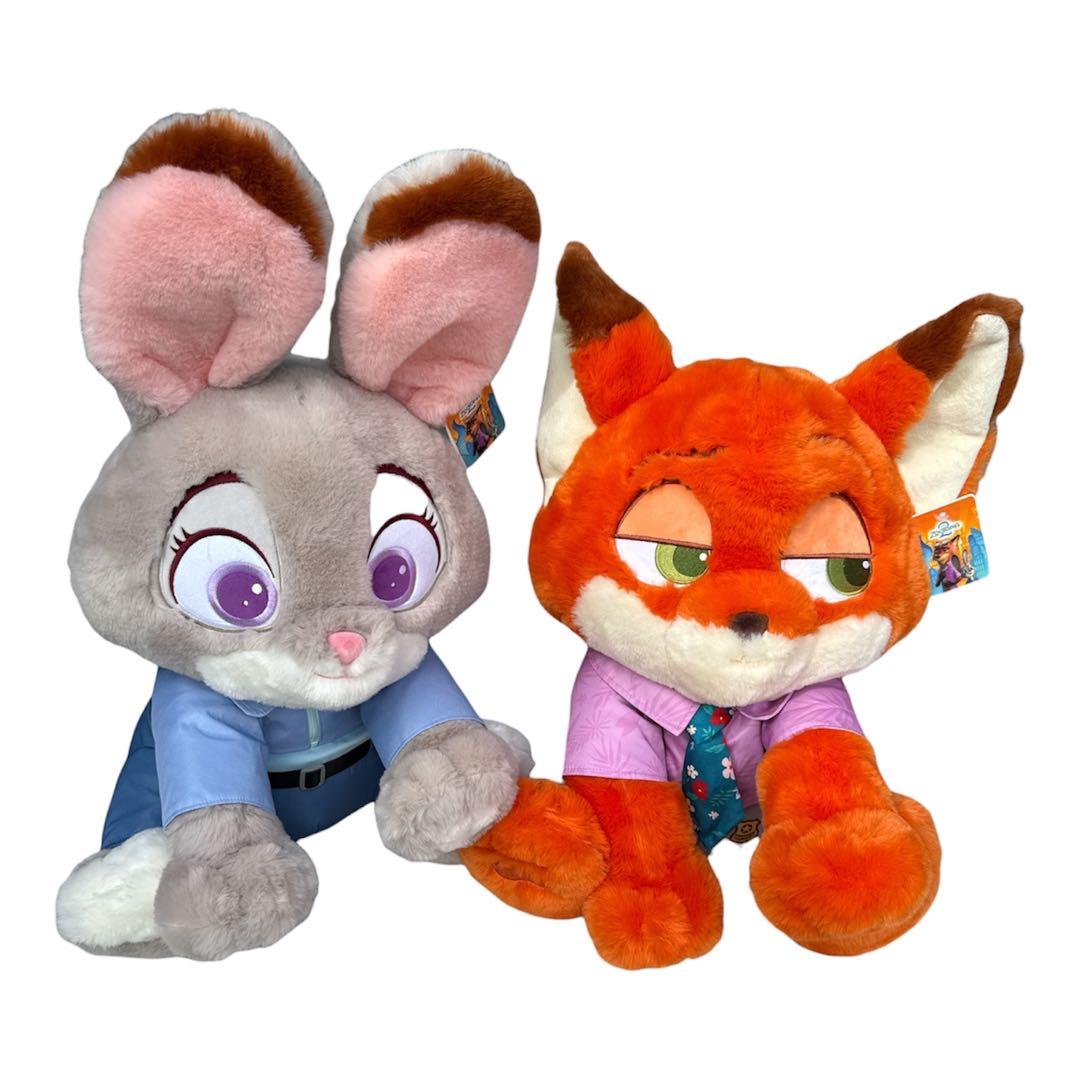 特大】ズートピア2 ぬいぐるみ ジュディ ニック 2種類セット コストコ