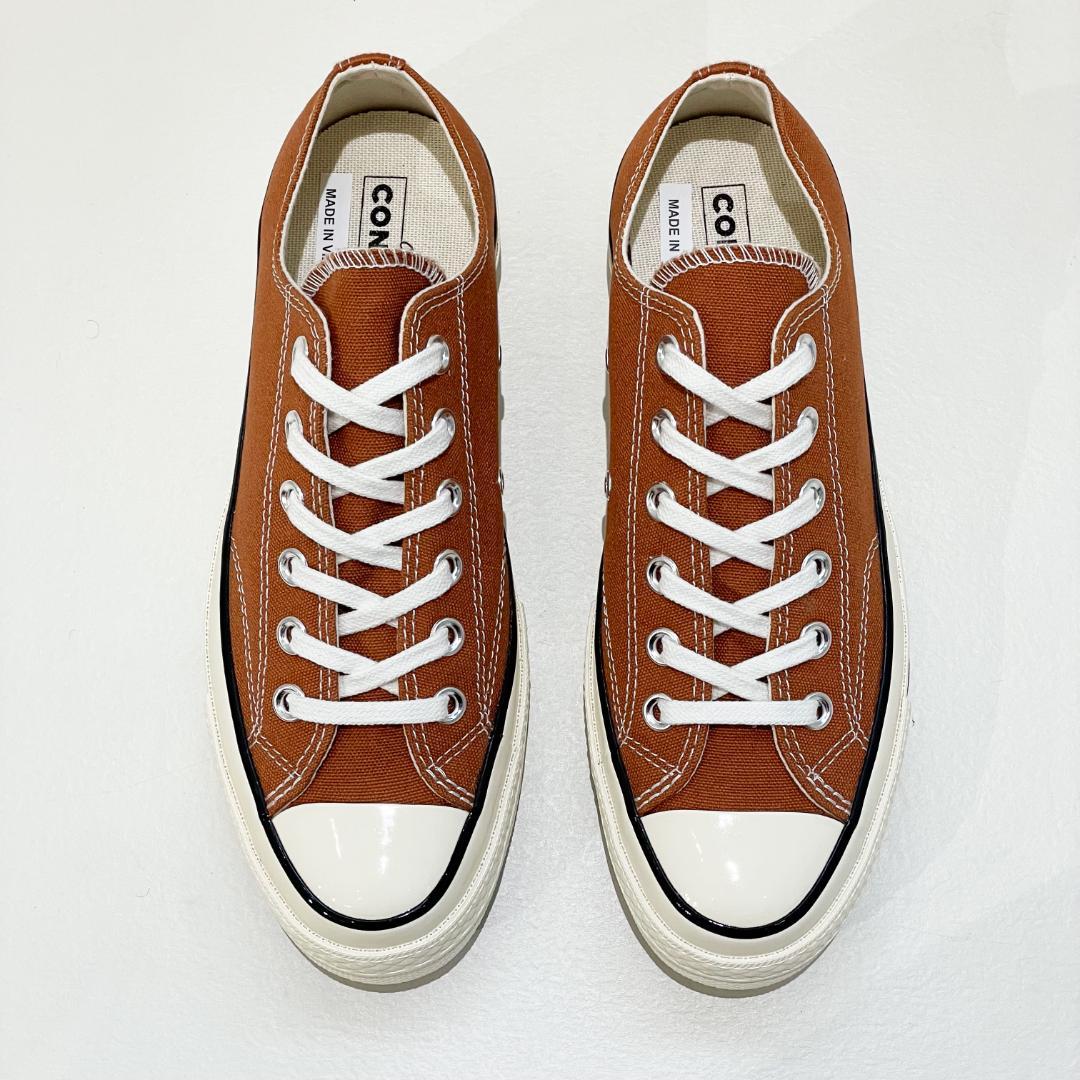 新品未使用 コンバース CT70 チャックテイラー ローカット 24.5 茶色