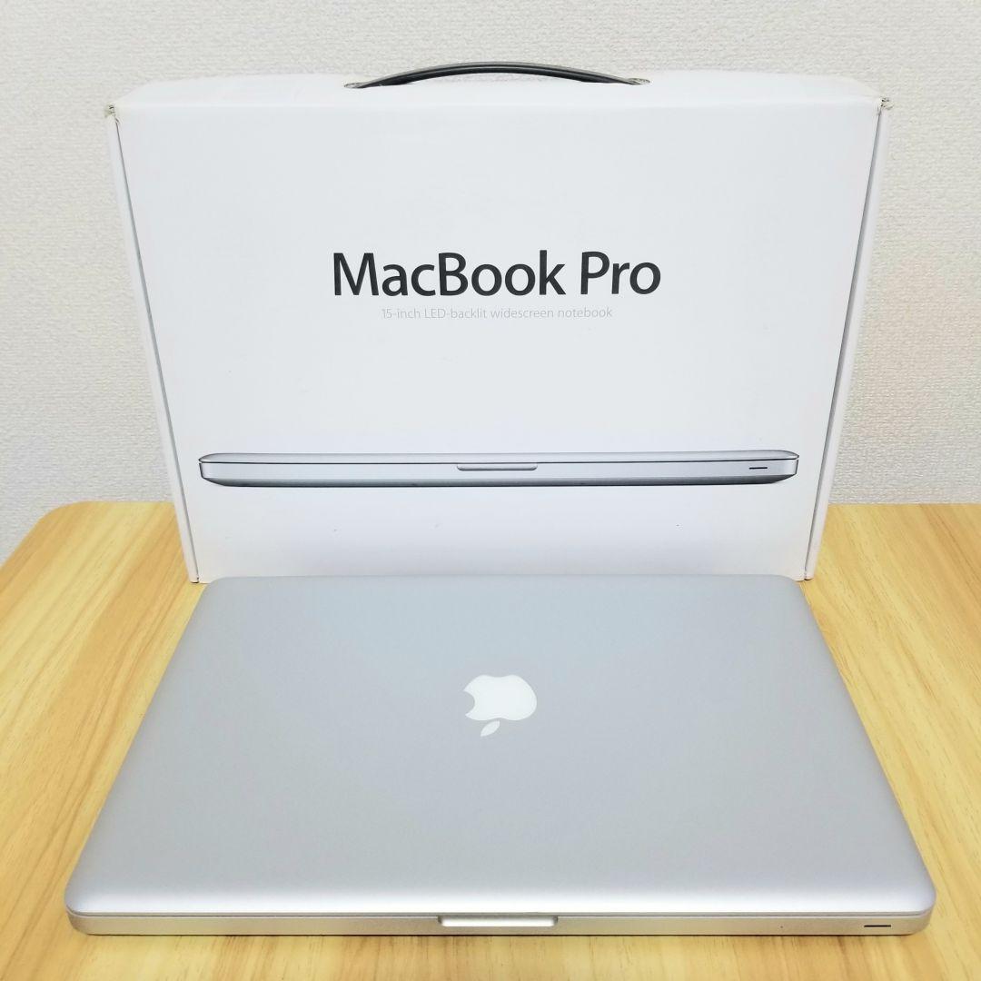 超美品 MacBook Pro 15インチ i7 16GB SSD360GB