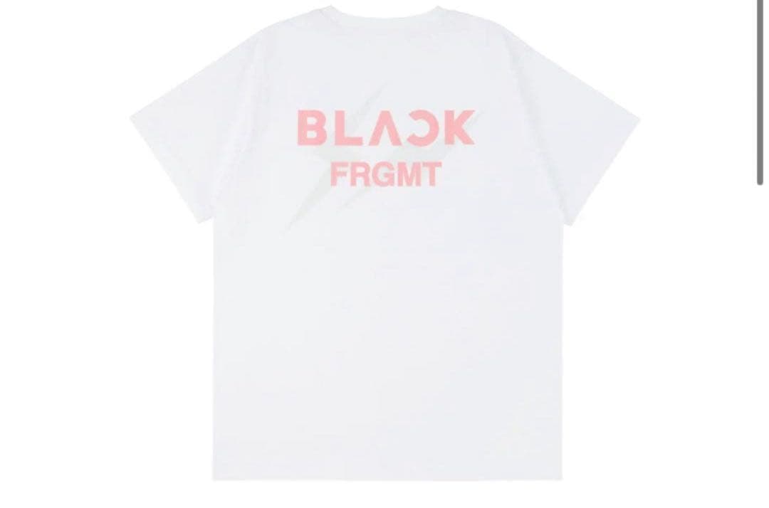 FRAGMENT x BLACKPINK Tシャツ S 未使用　ブラックピンク