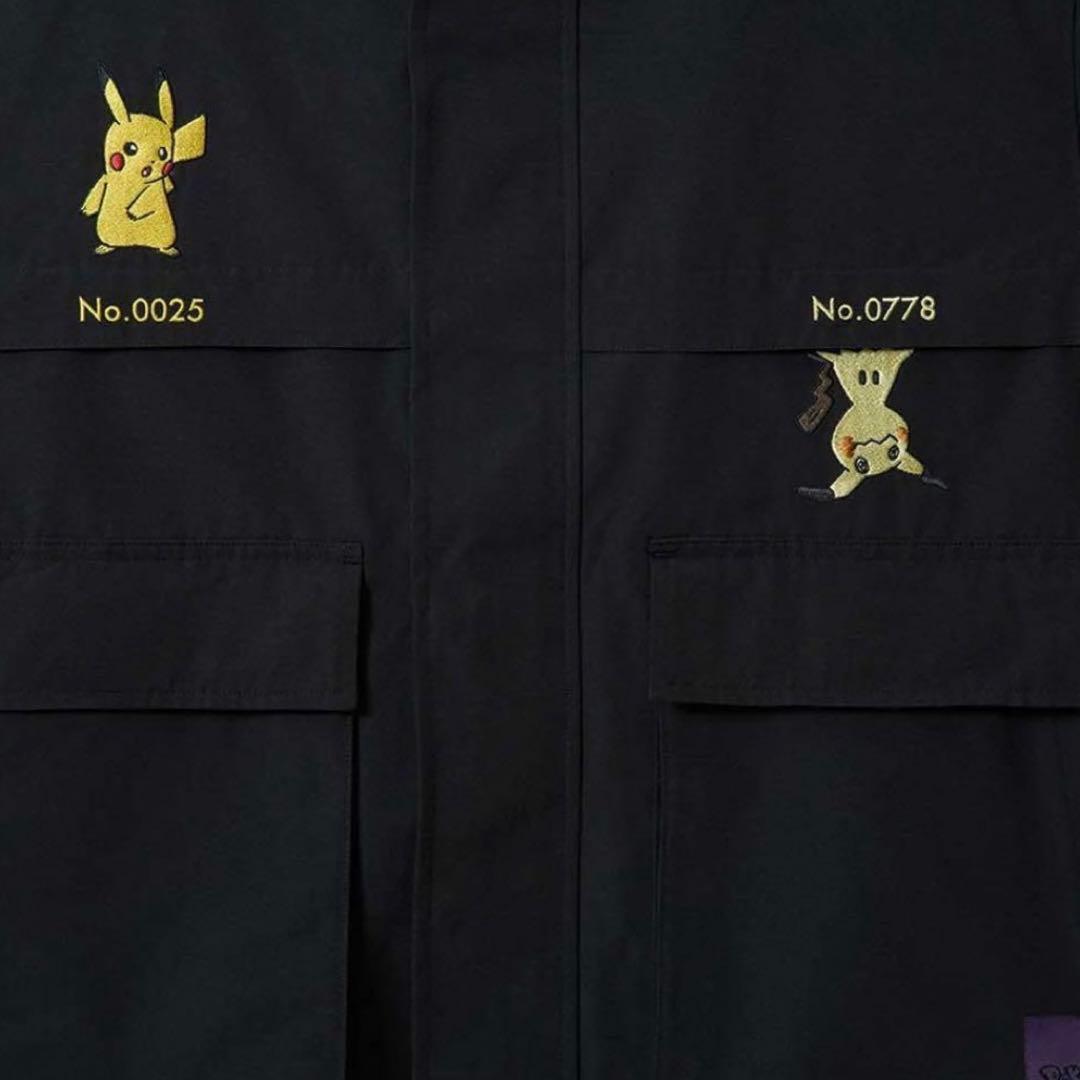 グラニフ ポケモン ピカチュウ かくれんぼ マウンテンパーカー 新品