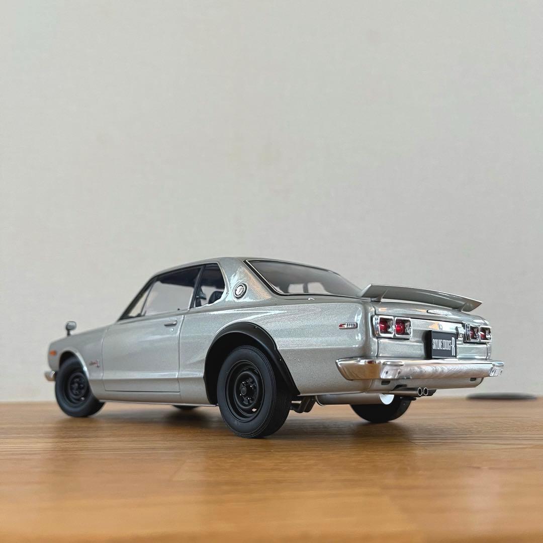 ミニカー 希少】オートアート 1/18 日産 スカイライン GT-R ハコスカ