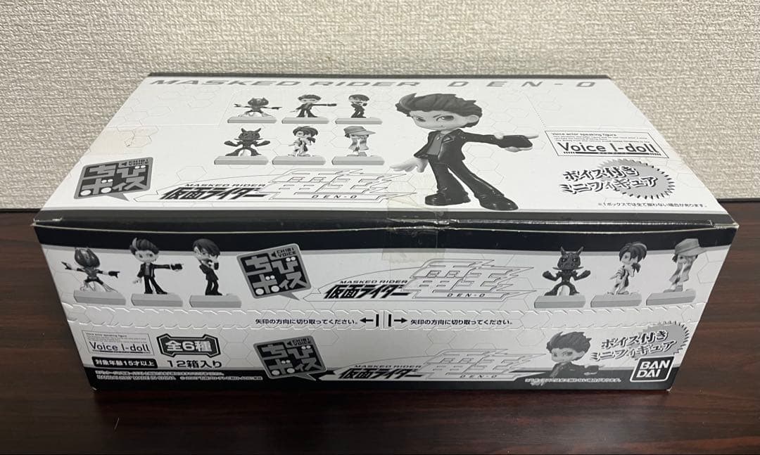 仮面ライダー電王ちびボイス BOX 6種類12個入 ボイス付きミニフィギュア 仮面ライダー電王ちびボイス BOX 6種類12個入 ボイス付きミニ