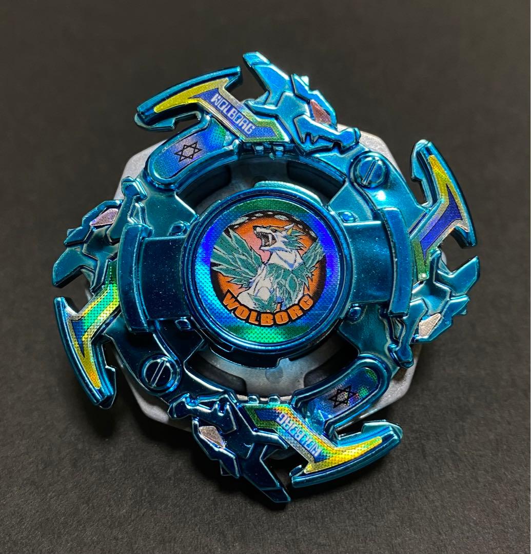 超美品 】 ウルボーグ ブルーメッキVer. 爆転シュートベイブレード