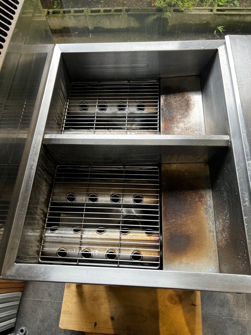 値下げ【マルゼン】【業務用】【中古】ガスフライヤー MGF-C13WK*都市