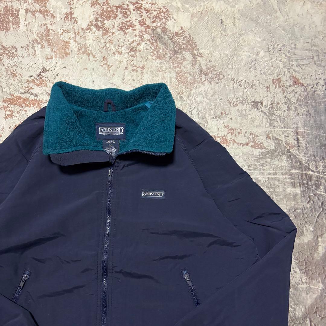 90's USA製 LAND'SEND ランズエンド ウォームアップジャケットL - メルカリ