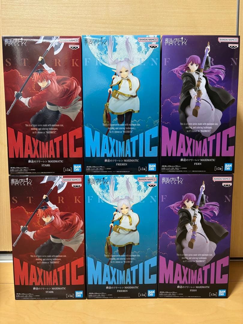 葬送のフリーレンMAXIMATIC フリーレン フェルン シュタルク 6点