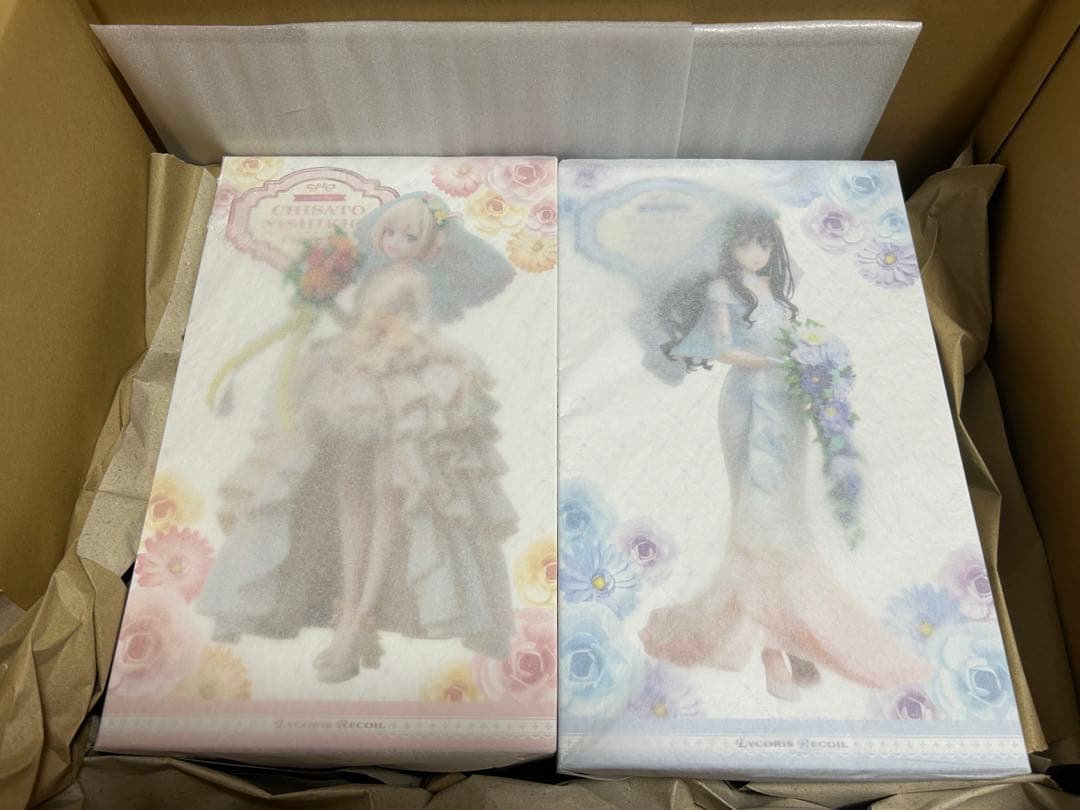 リコリス・リコイル　千束 & たきな ウェディングドレス フィギュア　特典付き