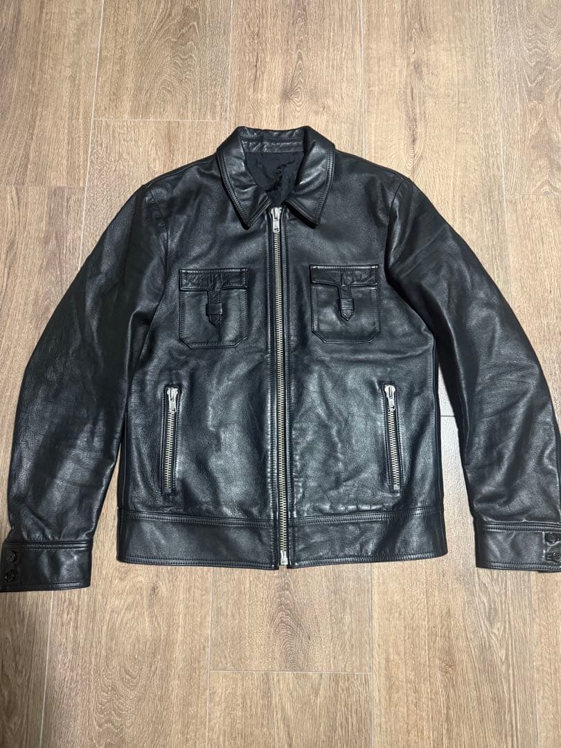 ラグスマックレガー　Rags McGREGOR レザー　ブルゾン　馬革