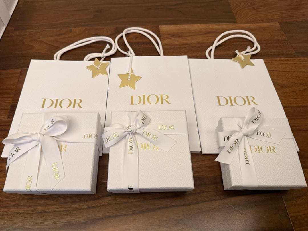 Dior 空箱 ギフトボックス リボン付き ショッパー付き ディオール