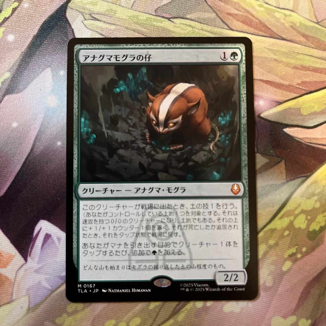 d5167 MTG アナグマモグラの仔 アナグマモグラの仔》雑感｜84g