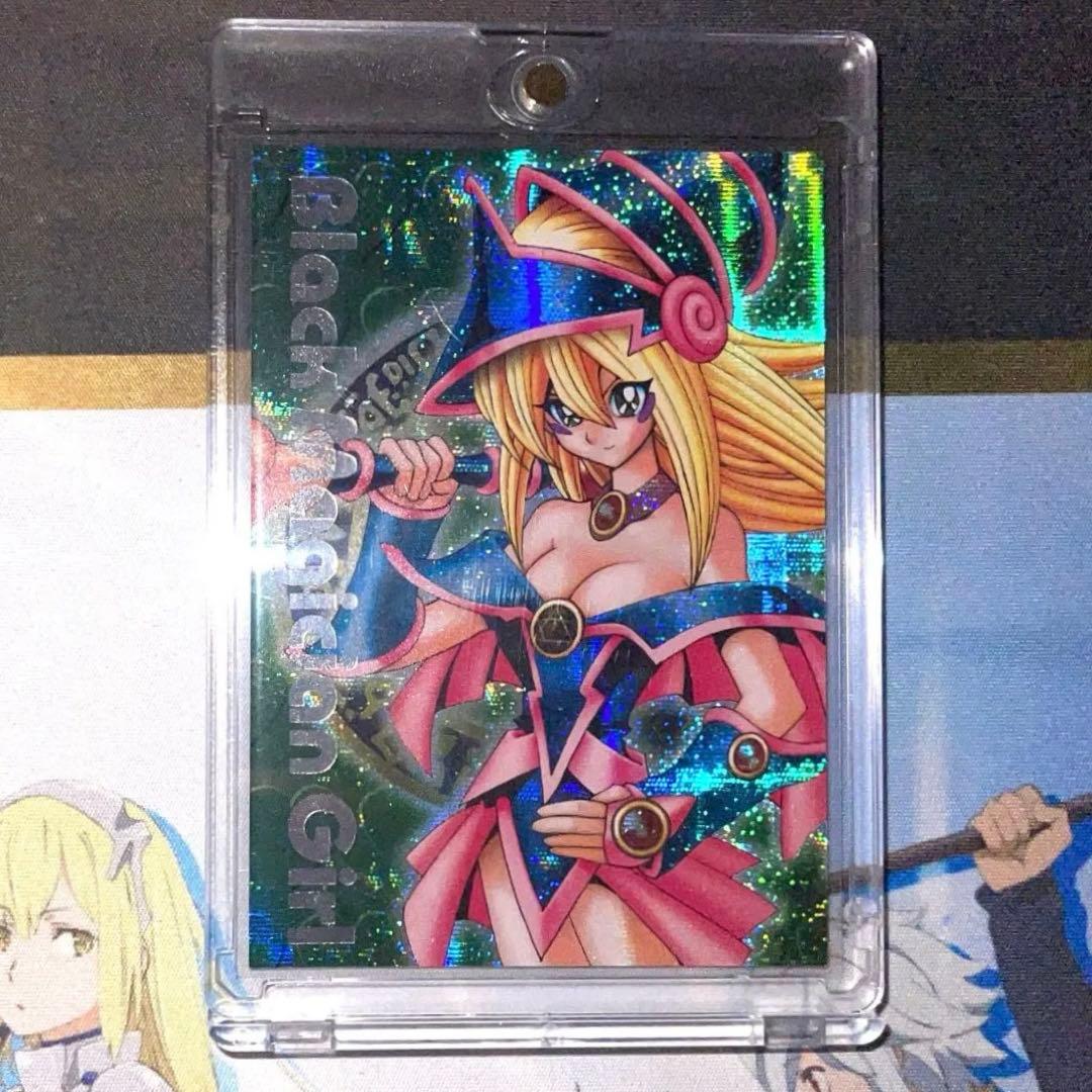 遊戯王　ブラックマジシャンガール DDM ダンジョンダイス　 グリーン背景 遊戯王 ダンジョンダイスモンスターズ ブラックマジシャンガール