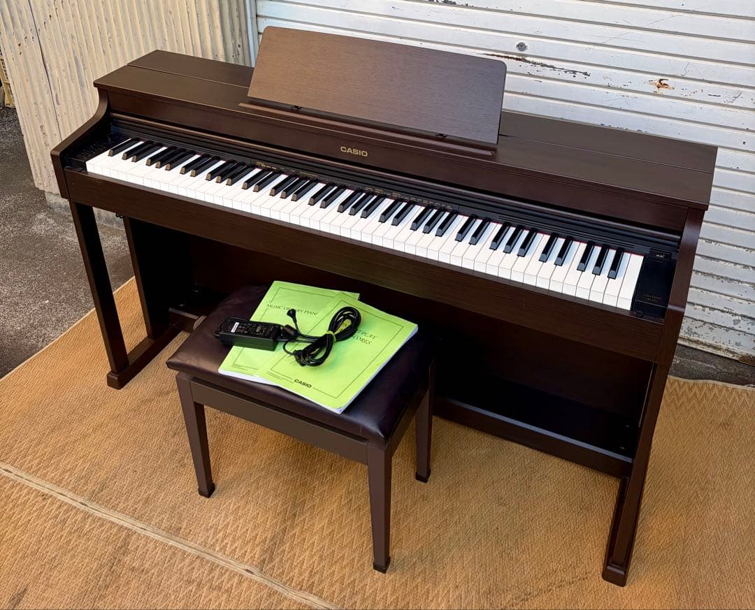 ①【送料無料】CASIO カシオ 電子ピアノ AP-470BN 2020年製