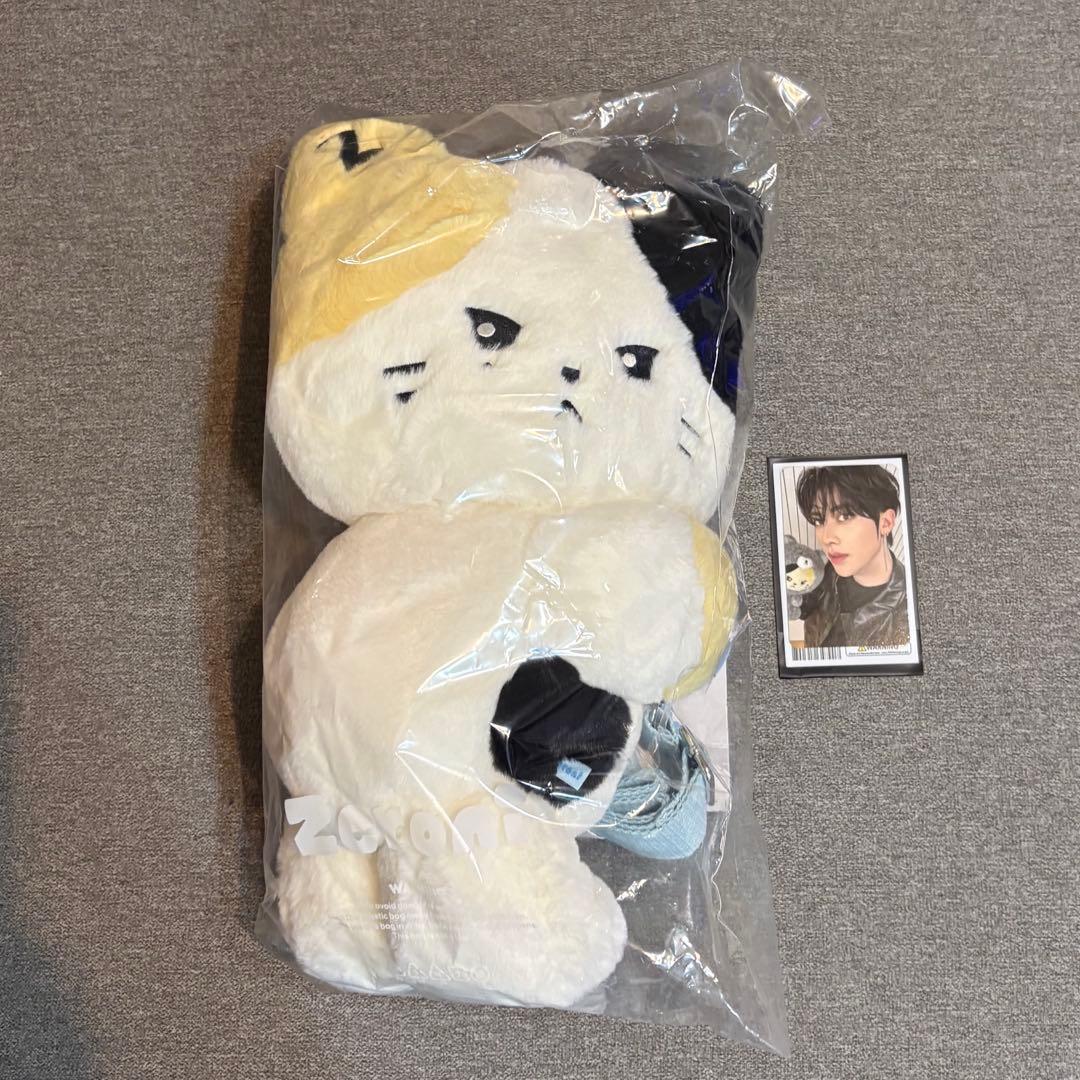 zeroni ぬいぐるみバッグ&トレカ　ゼロ二 リッキーリニニ