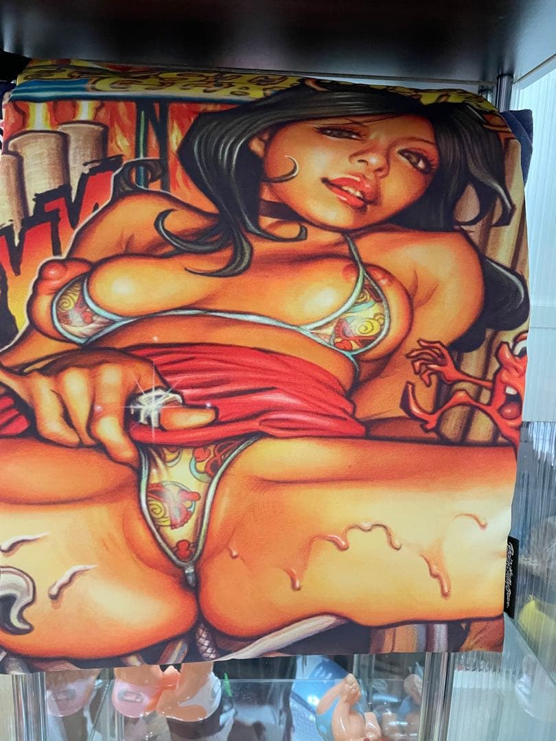 20thロッキンジェリービーン☆コラボ ポーチ gelato pique（ジェラートピケ） gelato pique Valentine 総柄ポーチ