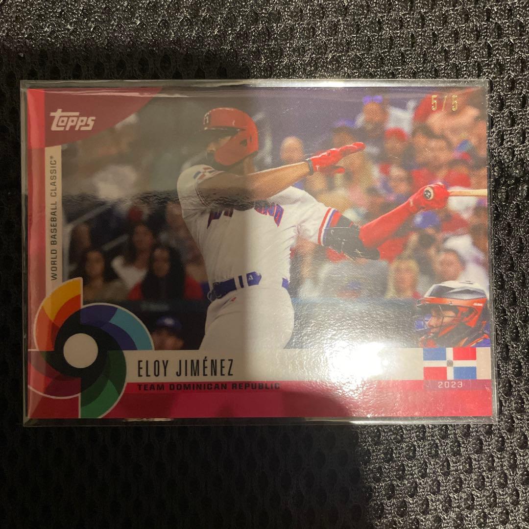 その他 eloy jimenez wbc topps 5/5