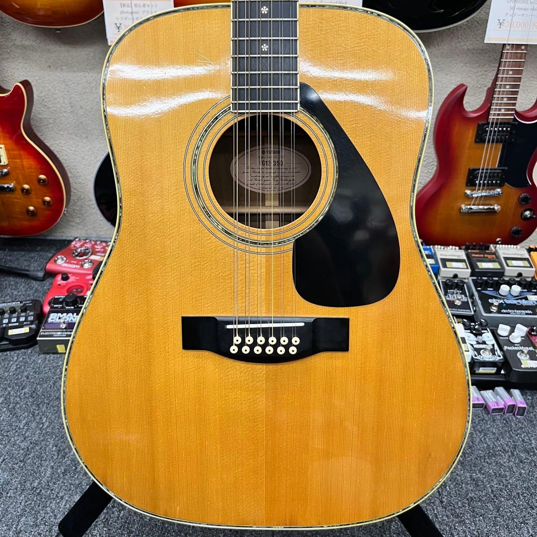 【10330】YAMAHA FG12-350 12弦ギター Yahoo!オークション -「yamaha fg 350」の落札相場・落札価格