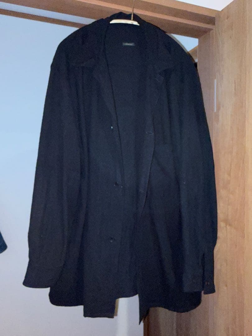 COMOLI/シルクノイル シャツジャケット