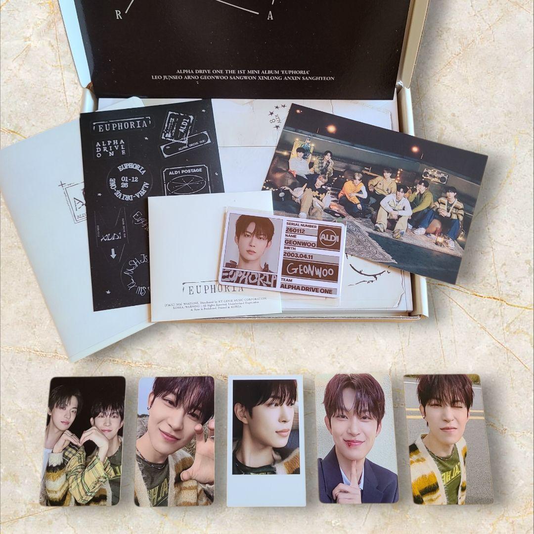 ALD1 EUPHORIA STAR ROAD ver. アルバム開封済 ゴヌ - メルカリ