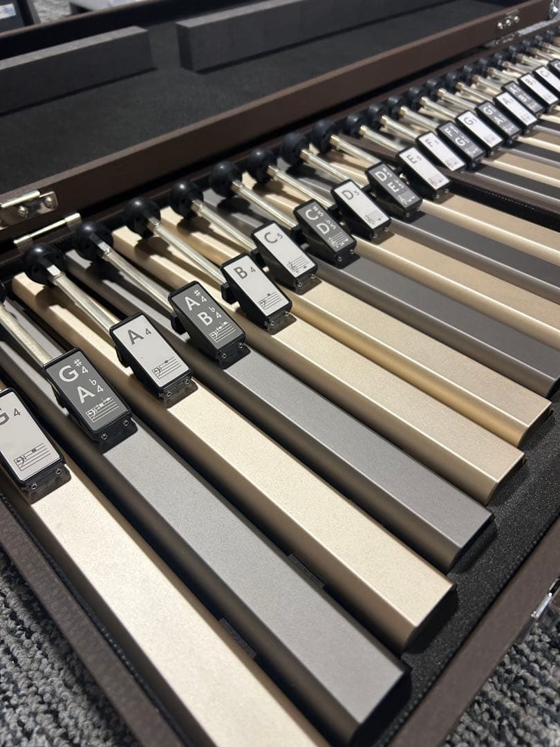 未使用】鈴木楽器 SUZUKIトーンチャイム HB-250LC25音セット - メルカリ