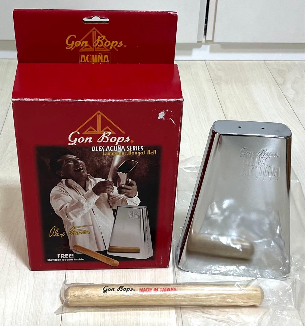 箱付未使用品☆アレックスアクーニャカウベル シリーズ カンパナ(ボンゴ)ベル