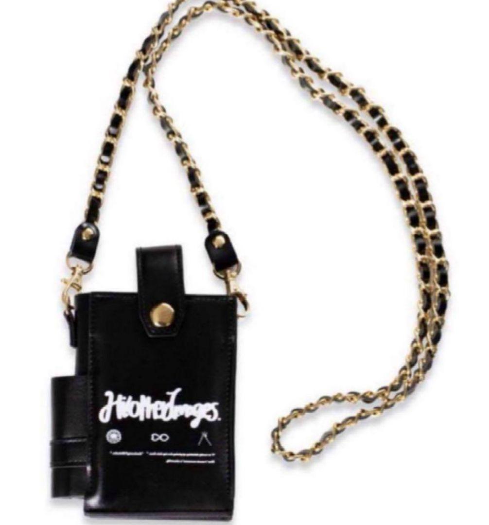 HOI×TAKUYA∞ \"KIGOU\" Chain Pouch 黒