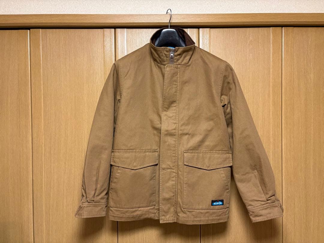 KAVU◾️ウッズマンジャケット◾️ブラウンベージュ◾️M
