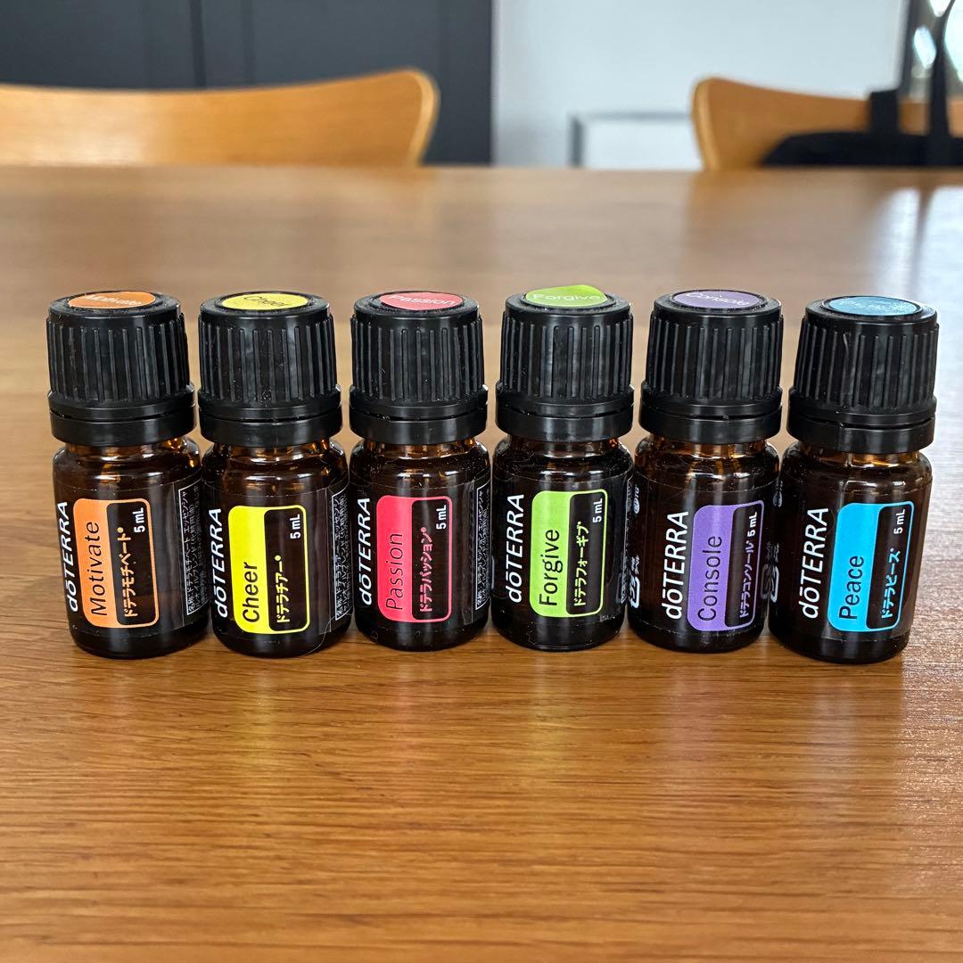 【新品未使用】doTERRA エッセンシャルオイル 感情ケア6本セット
