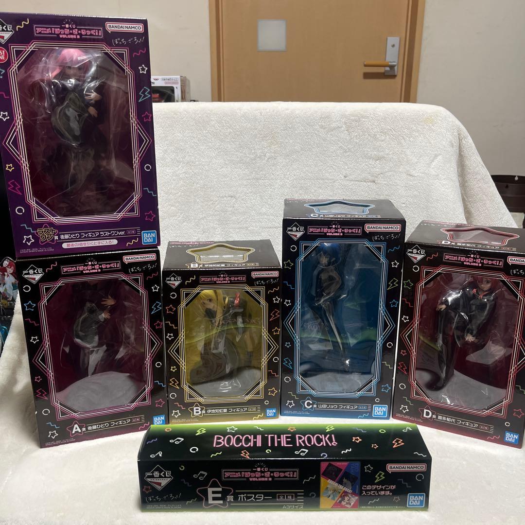 新品未開封　一番くじ『ぼっち・ざ・ろっく！』VOLUME3 A-E、ラストワン賞