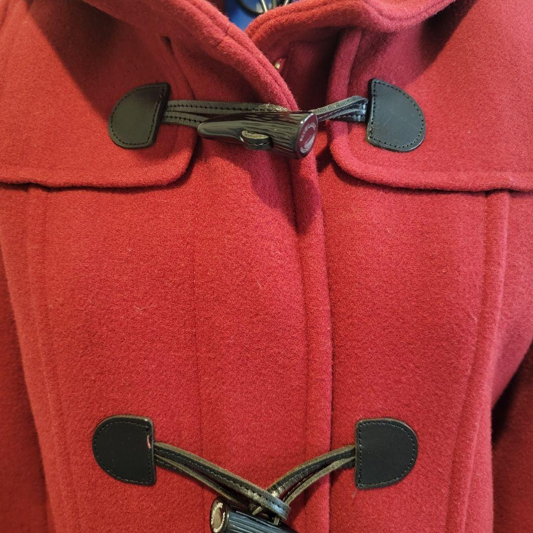 ブルーレーベルクレストブリッジ ダッフルコート 赤 M - メルカリ