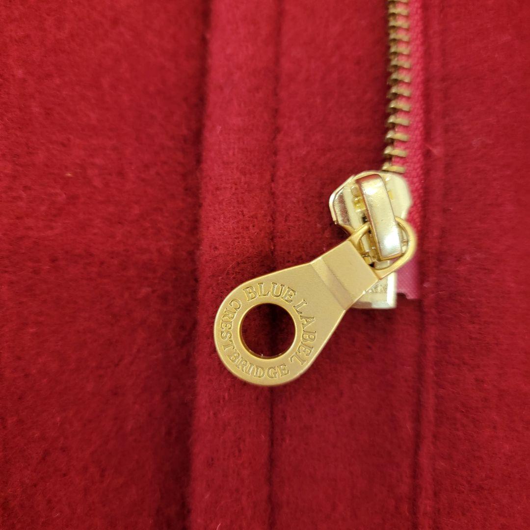 ブルーレーベルクレストブリッジ ダッフルコート 赤 M - メルカリ