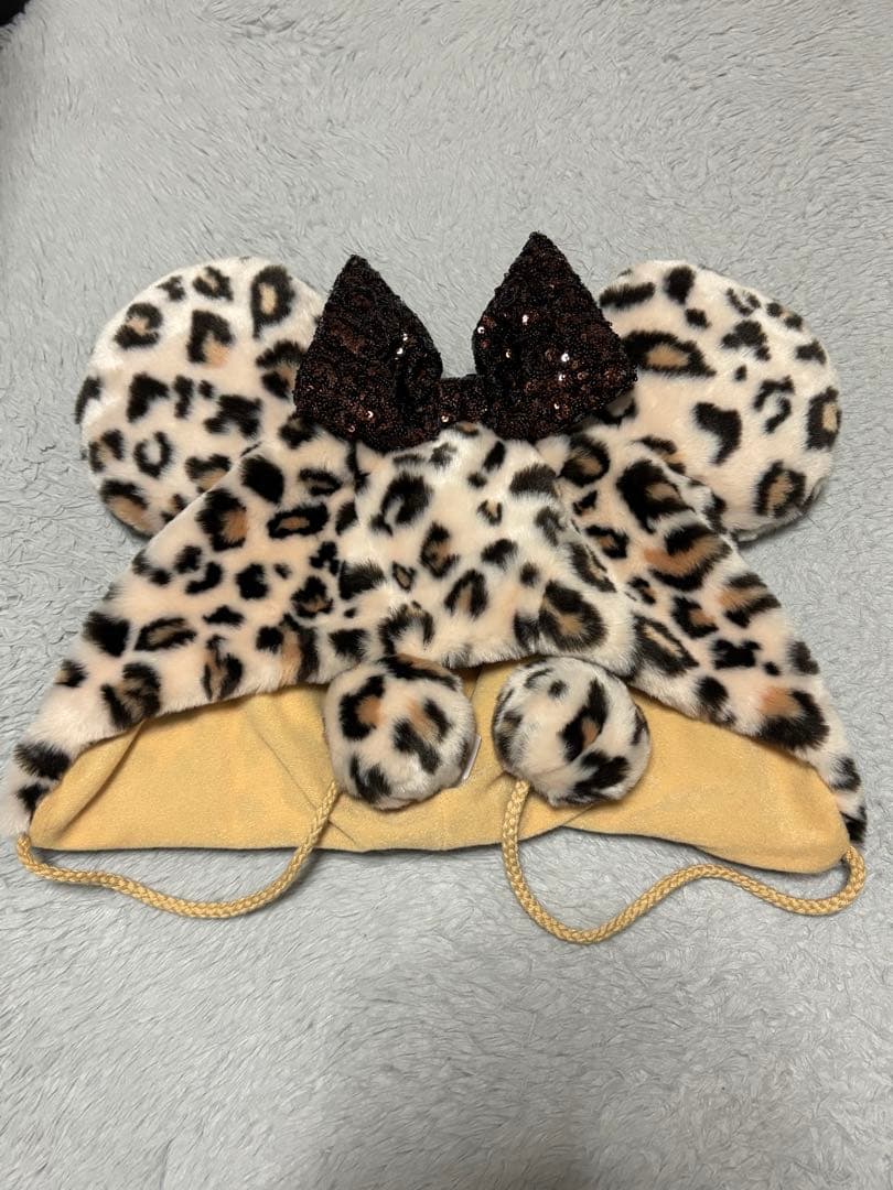 ディズニー ディズニーリゾート ヒョウ柄 レオパード ファンキャップ