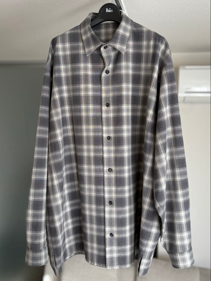 THE RERACS 24FW パーフェクトシャツ チェック 46