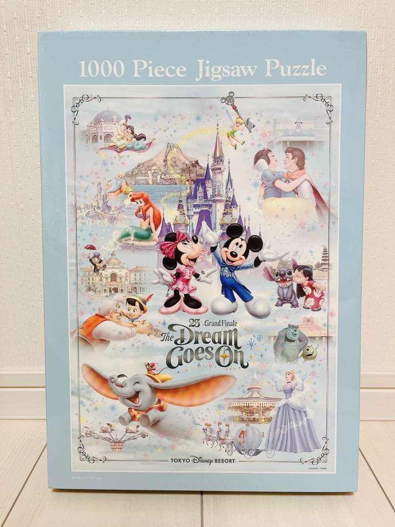 激レア ディズニーランド 25周年 ジグソーパズル 1000ピース EPO-97-709s ディズニー Mickey＆Friends -Venetian Journey- 1000