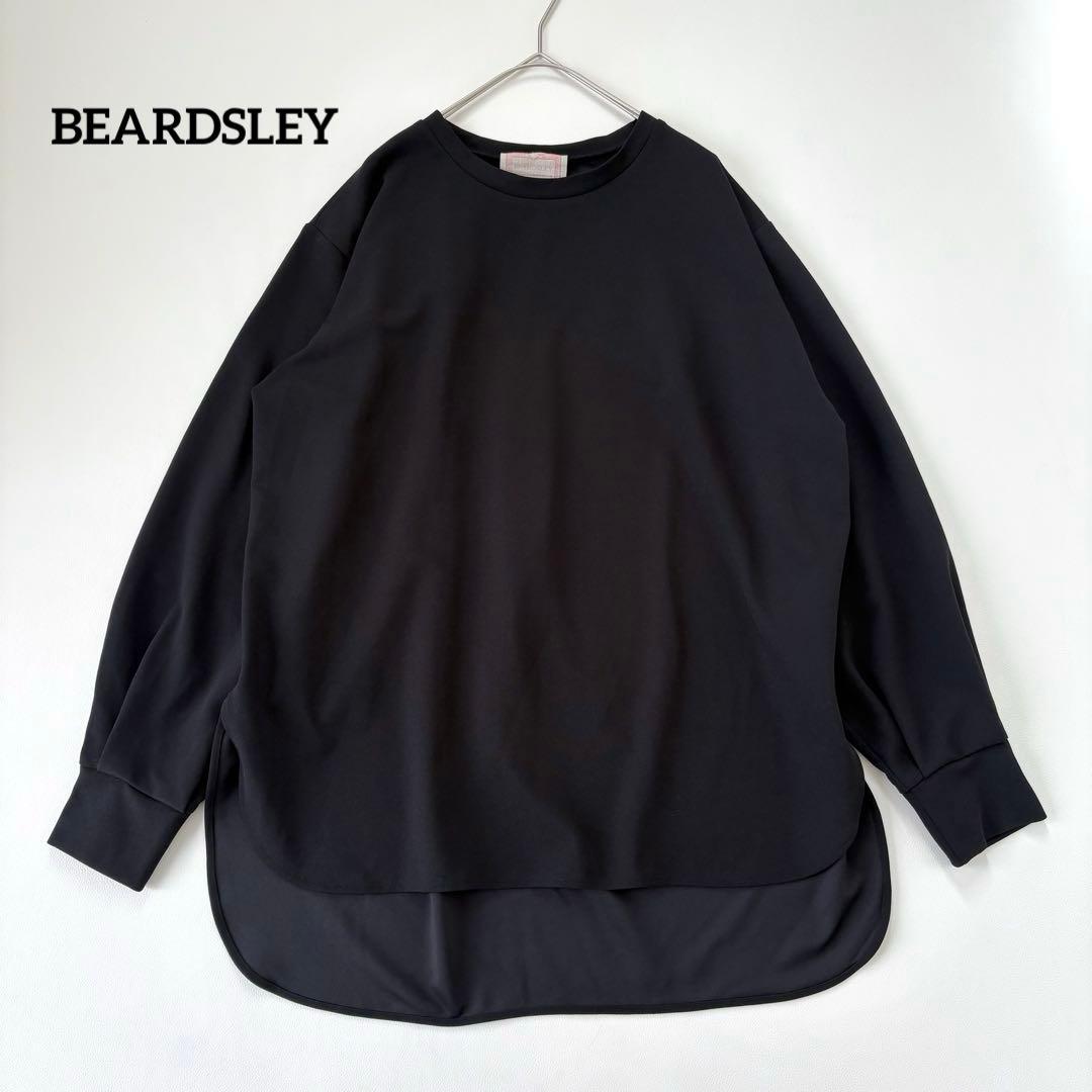 ✨極美品✨BEARDSLEY ビアズリー Tブラウス ブラック FREE