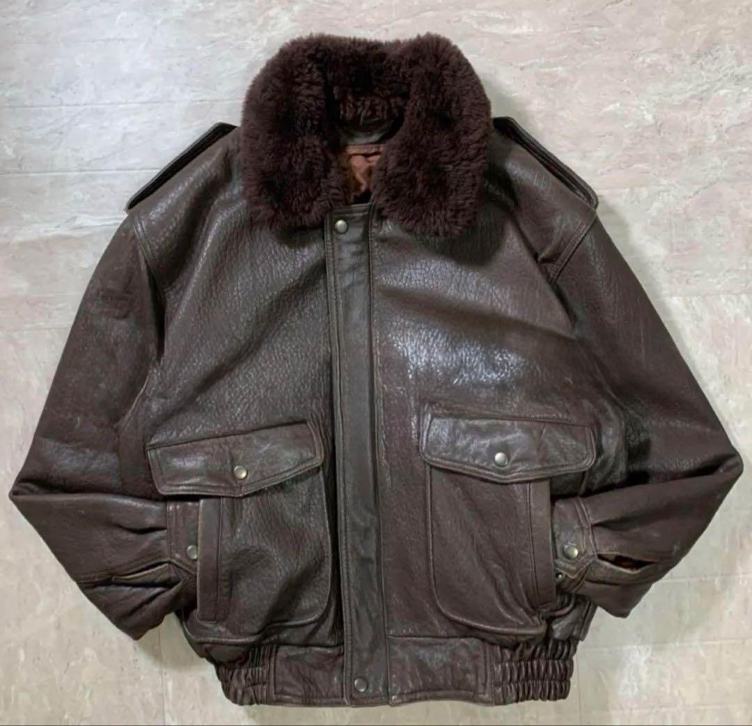 G1 フライトジャケット トップガン ビンテージ ファー着脱可