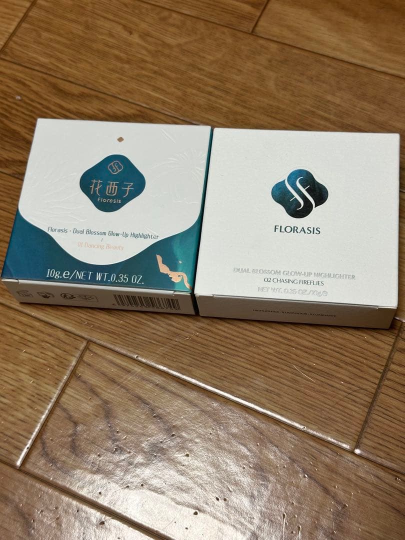 花西子　双花彫刻ハイライト　2個