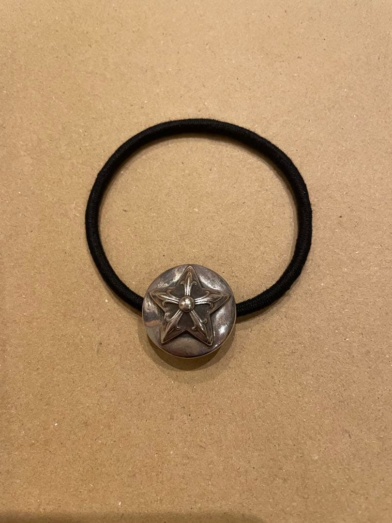 クロムハーツ　ヘアゴム　スター　コンチョ