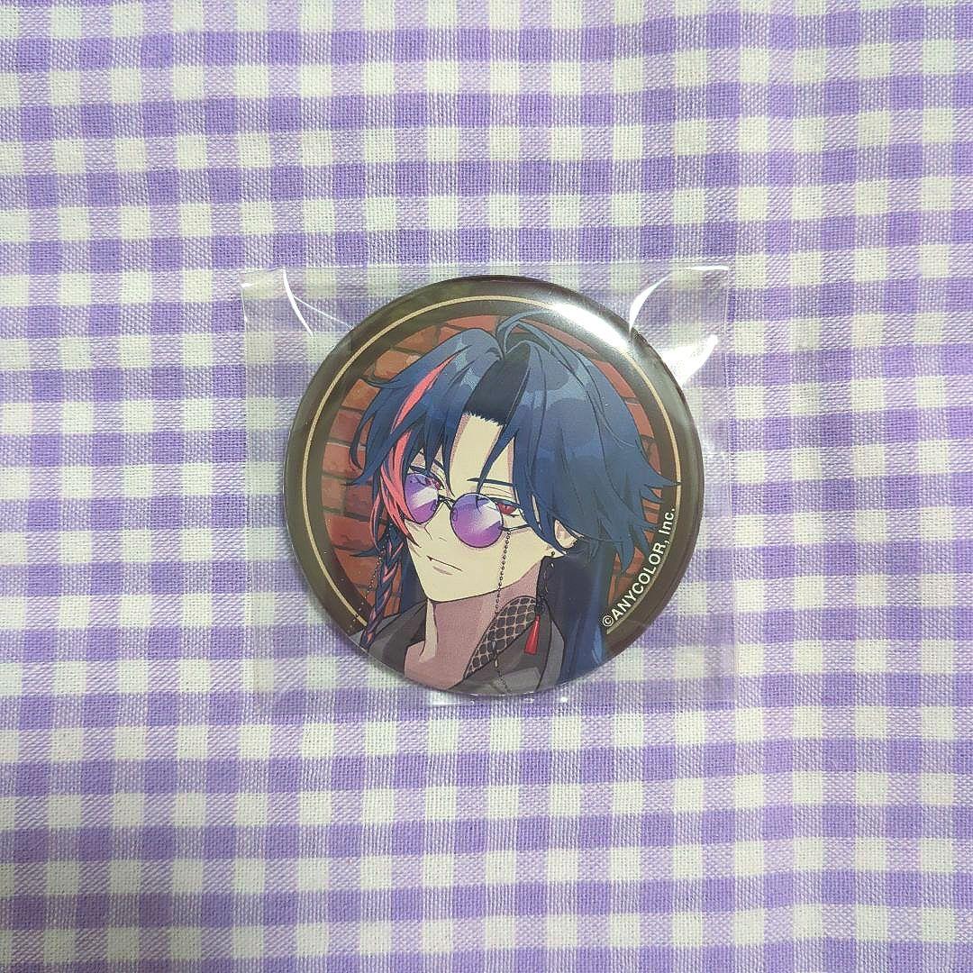 にじさんじ 3SKM HUBコラボ 魁星 缶バッジ