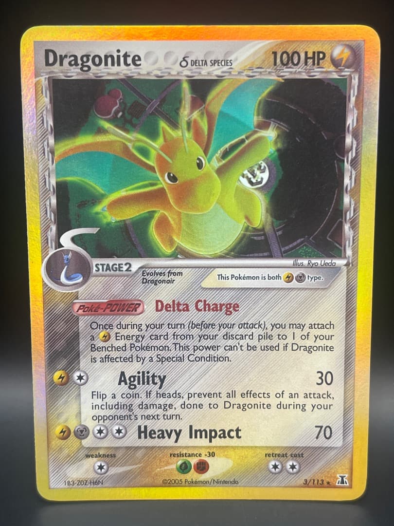 カイリューδ-デルタ種 キラ 海外版 英語版 ランクB